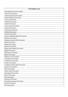 farabi anlaşma listesi