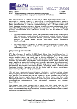 ERCİYES Yeminli Mali M&uuml;şavirlik ve Bağımsız Denetim A.Ş.