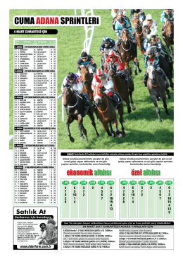 CUMA ADANASPRiNTLERi