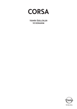 Teknik Özellik Broşürü
