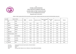 T.C. İSTANBUL GEDİK &Uuml;NİVERSİTESİ G&Uuml;ZEL SANATLAR VE
