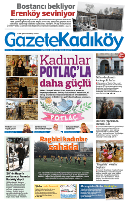 SAYI 878 - Gazete Kadıköy