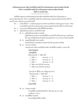 ประกาศ/ระเบียบ