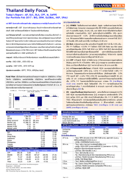 Thailand Daily Focus