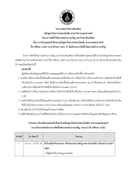 รายละเอียดประกาศ - ม.มหิดล อำนาจเจริญ