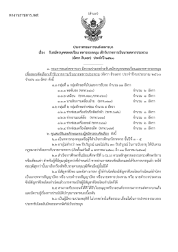 ประกาศรับสมัคร