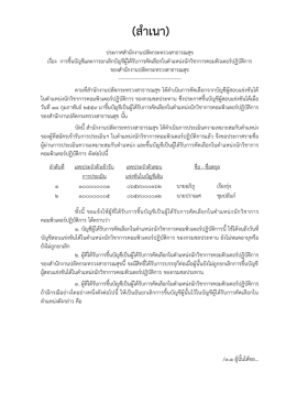 ประกาศสำนักงานปลัดกระทรวงสาธารณสุข เรื่อง ใน