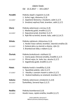 J&iacute;deln&iacute;ček 13.