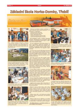 STRANA 12 &Scaron;kolstv&iacute; TN