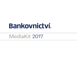 Media kit - Časopis Bankovnictv&iacute;