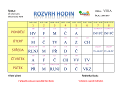 VIII.A - ZŠ Březenecká, Chomutov