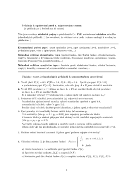 Pr´ıklady k opakován´ı pred 1. zápoctovým testem (4 prıklady po 2