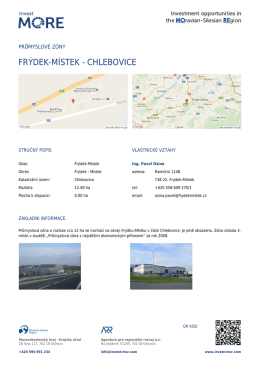 fr&yacute;dek-m&iacute;stek - chlebovice