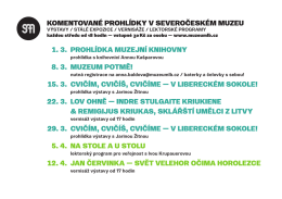 Středa 1. 3. 2017 od 18 hodin