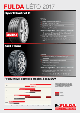 fulda l&eacute;to 2017 - GALAPETRPNEU.cz