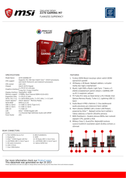 z270 gaming m7