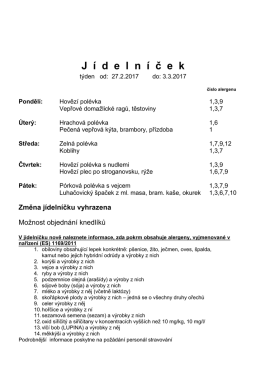 J &iacute; d  e  l  n  &iacute; č e  k