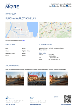 plocha naproti cihelny
