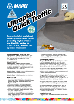 Ultraplan Quick Tra c Ultraplan Quick Tra c