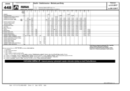 448 autobus vyluka březen
