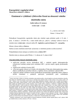 VŘ_ředitel odboru II. instance_2.kolo