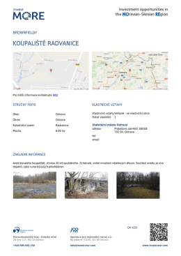 koupaliště radvanice