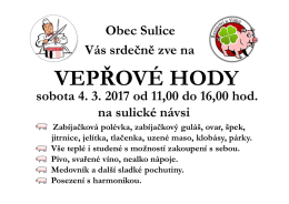 vepřové hody