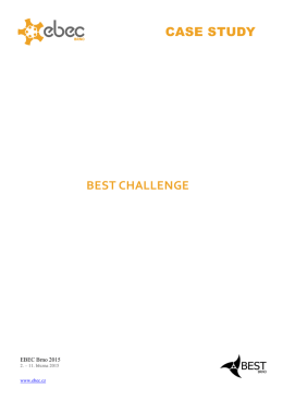 Case study - EBEC Brno