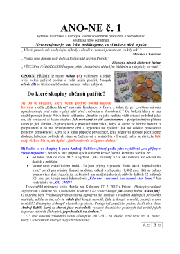 ANO-NE č. 1