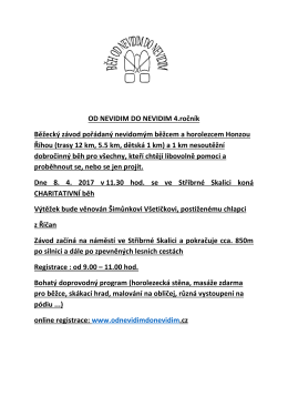 "Od nevidim do nevidim" 8. 4. 2017 v 11.30