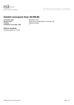 Autorizovan&eacute; osoby