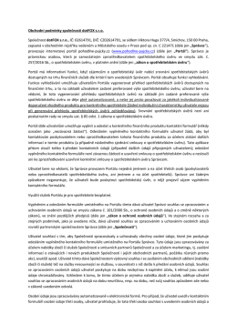 Obchodn&iacute; podm&iacute;nky společnosti dotFOX s.r.o. Společnost dotFOX