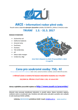 více zde - Zdravotní ústav