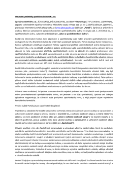 Obchodn&iacute; podm&iacute;nky