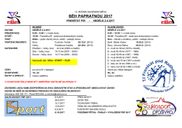 běh papratnou 2017 - Atletika Frenštát pR