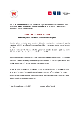 dal&scaron;&iacute; informace - Krajsk&aacute; hospod&aacute;řsk&aacute; komora Středn&iacute; Čechy