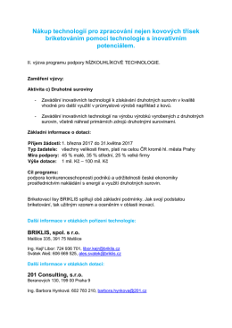 dopis zákazníkům_WEB - Briklis, spol. s ro