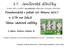 17. Jeni&scaron;ovsk&eacute; d&iacute;lničky