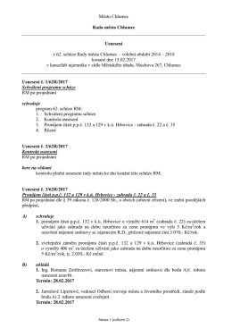 Usnesen&iacute; RM 15.02.2017