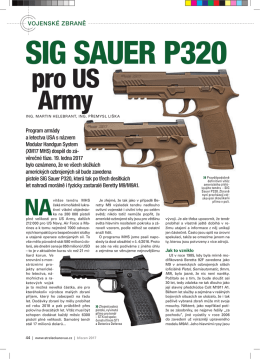 SIG Sauer P320 pro US Army