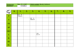 27. &uacute;nora (ponděl&iacute;) - Gymn&aacute;zium a SO&Scaron;Pg Č&aacute;slav