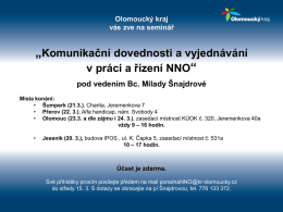 st&aacute;hnout - Olomouck&yacute; kraj