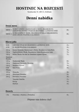 Zobrazit jako PDF - Hostinec na rozcest&iacute;