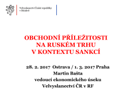 Zastupitelský úřad Moskva - Ministerstvo zahraničních věcí ČR