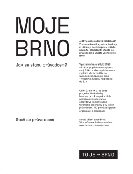 TO JE → BRNO