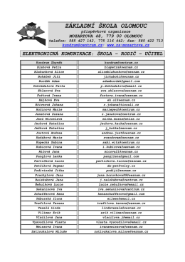 stáhnout - Základní škola Olomouc, Mozartova 48, příspěvková