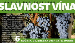 Slavnost vína 2017 - Lomnice nad Popelkou