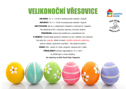 velikonoční vřesovice