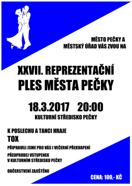 Ples města Pečky