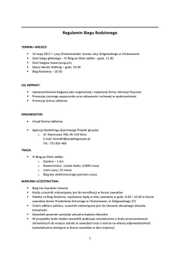 Regulamin - Agencja Projekt Igrzyska